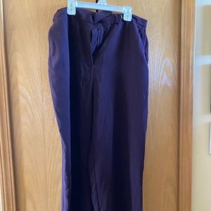 Purple dress pants